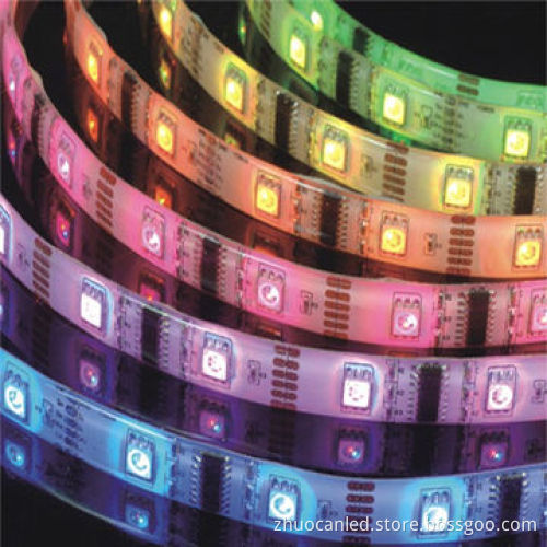 WS2812B RGB pixel LED flexible strip, 5V, IP67 outdoor decorating